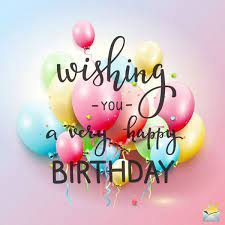 Happy Birthday